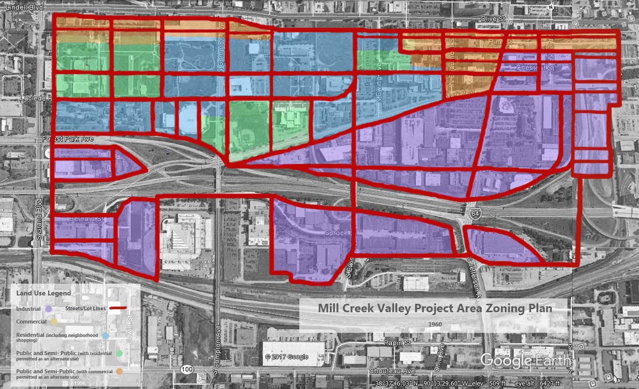 Mill Creek Valley Maps Decoding the City